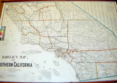 Barclay's Map of Southern California