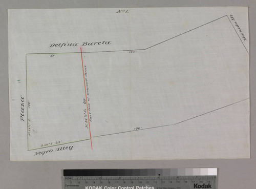 Maps of property necessary to be condemned