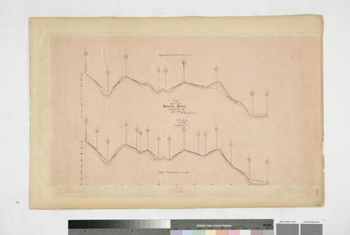Profile of a portion of Seventh Street