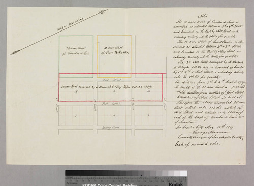 The 10 acre tract of Concha de Lewis