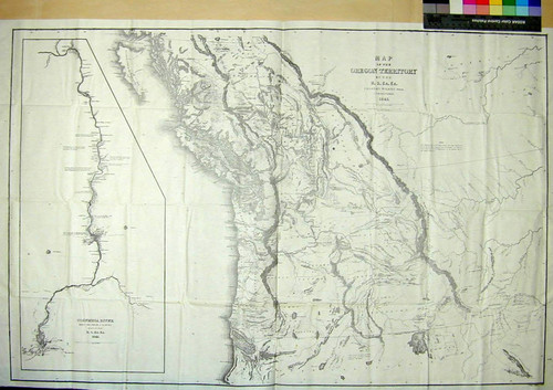 Map of the Oregon Territory