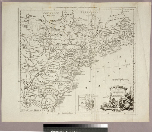 New Map of the British Empire in North America, Drawn from the latest Authorities