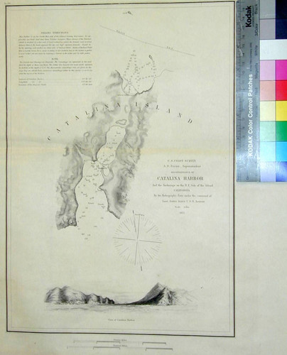 Reconnaissance of Catalina Harbor and the anchorage on the N. E. side of the island, California : by the hydrographic party under the command of Lieut. James Alden U.S.N. Assistant