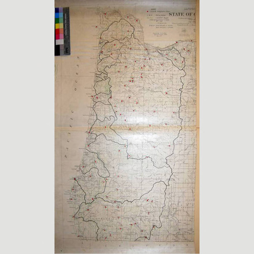 Map of Oregon [Western half]