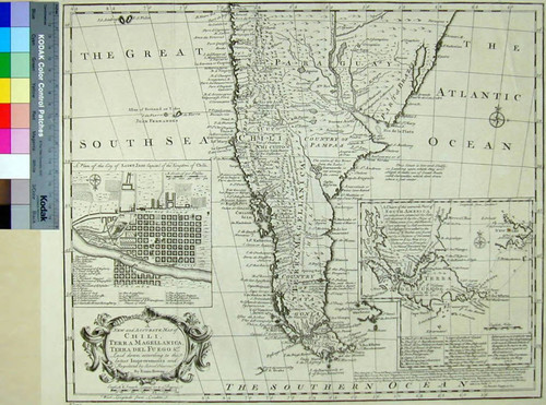 A New and Accurate Map of Chili, Terra Magellanica, Terra del Fuego &c