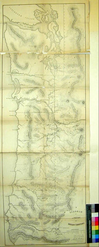 "A" Diagram of a portion of Oregon Territory