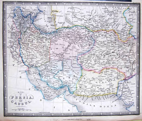 Map of Persia, and Caubul