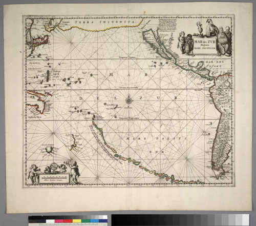 Mar del Zur ; Hispanis ; Mare Pacificum