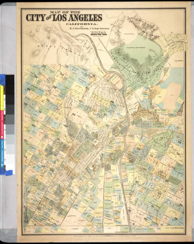 Map of the City of Los Angeles California / by H.J. Stevenson, U.S. Dept. Surveyor