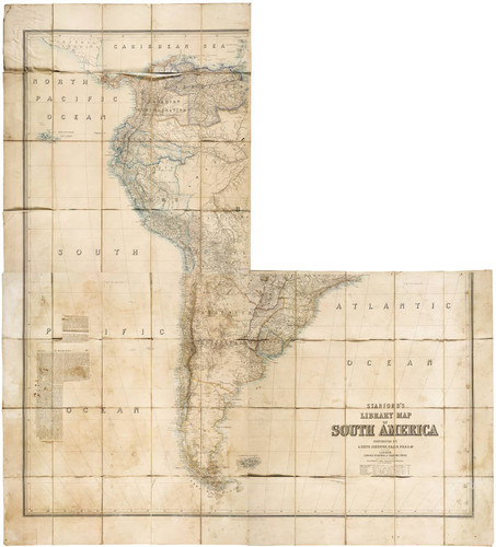 Stanford's library map of South America / constructed by A. Keith Johnston, F.R.S.E. F.R.G.S. &c