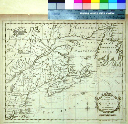 A New and Accurate Map of Quebec and its Boundaries; from a late Survey