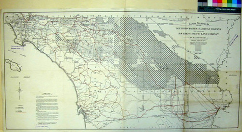 Lands granted to the Southern Pacific Railroad Company now owned by Southern Pacific Land Company in California. Sheet Four and Six