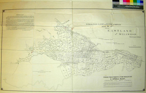 Tamalpais Land and Water Company map no. 2 : showing Eastland and ...