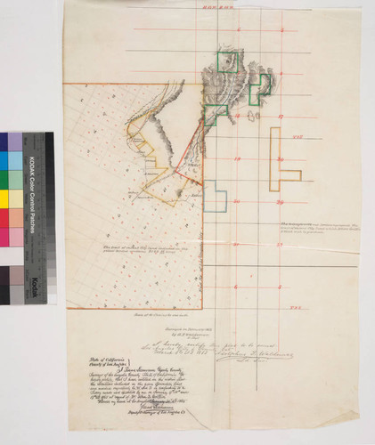 Griffin, John Strother - parcels of interest to Griffin & Welsh in pueblo lands & east