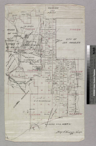 Los Angeles County public lands : T. 1S. R. 13-14W., T.2S. R. 13-14W., and T.3S. R. 13-14W. S.B.M