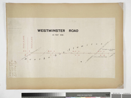 Westminster Road: Rancho Los Alamitos