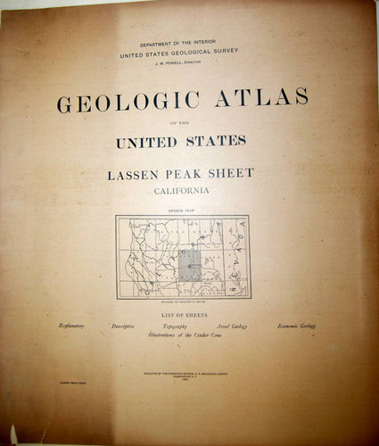 Geologic Atlas of the United States : Lassen Peak sheet, California