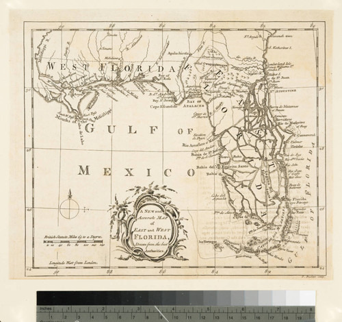 A New and Accurate Map of East and West Florida, Drawn from the best Authorities