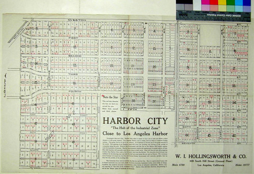 Harbor City "The Hub of the Industrial Zone" close to Los Angeles Harbor