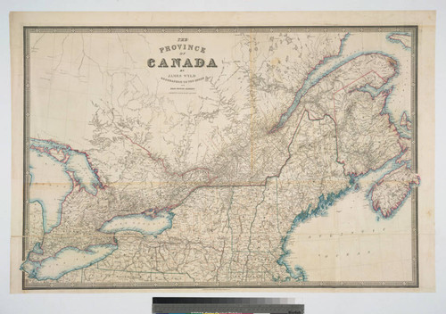 Province of Canada, by James Wyld, Geographer to the Queen and HRH Prince Albert