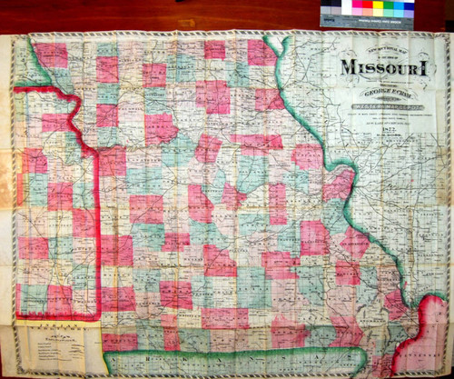 New sectional map of the State of Missouri : from official draughts of each county