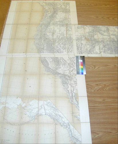 Map of the territory of the U.S. west of the Miss. Riv