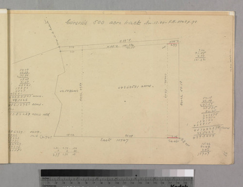 Rancho San Pedro : S73 (partition of 1884-1885, report of referees) - Victoria de Carson parcels