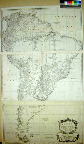 South America Performed under the patronage of Louis Duke of Orleans First Prince of the Blood. By the Sieur d'Anville Improved by Mr. Bolton for Mr. Postlethwayt's Dictionary of Commerce