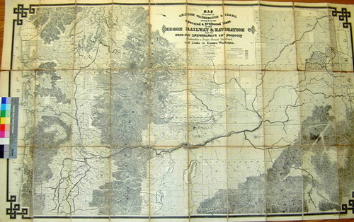 Map of parts of Oregon, Washington & Idaho, showing the various operated & projected lines of the Oregon Railway & Navigation Co.; also the Oregon Improvement Co.'s. Property, Columbia and Puget Sound Railroad and lands in eastern Washington / Compiled and drawn from United States and railroad surveys by John R. Hanson, under the Direction of H. Thielsen, Chief Engineer, O.R. & N. Co., Portland, Orgn