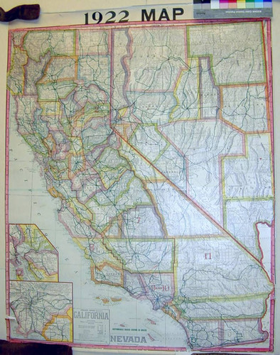Premiere Series Map of California, Nevada