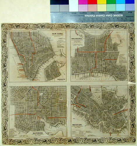 New York; Philadelphia; Baltimore; Boston