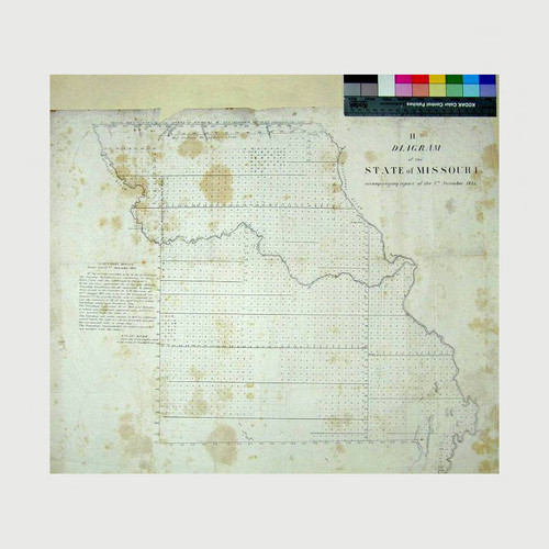 H. Diagram of the State of Missouri accompanying report of the 7th November 1843