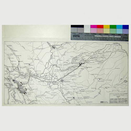 Map of Mokelumne River Project