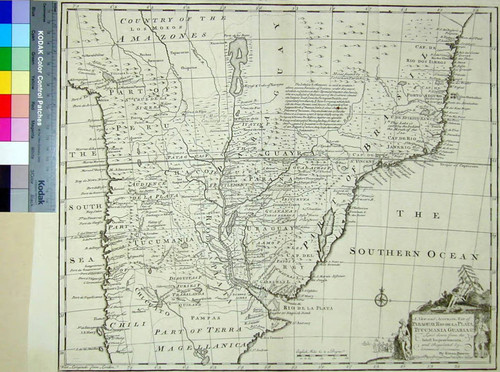 A New and Accurate Map of Paraguay, Rio de la Plata, Tucumania Guaria &c