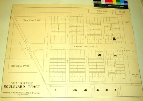 The Wilshire Boulevard tract : property of the Wilshire Co., 143 S. Broadway (W.B. Wilshire and H.G. Wilshire) Los Angeles, Cal