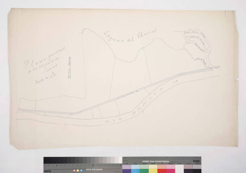 Mexico : Plano general de los terrenos de Tamos