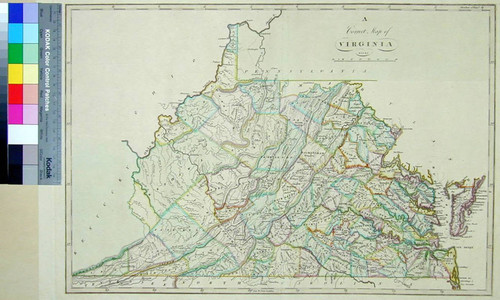 Correct Map of Virginia