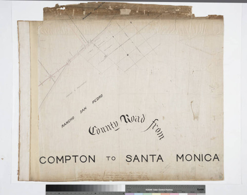 County Road from Compton to Santa Monica