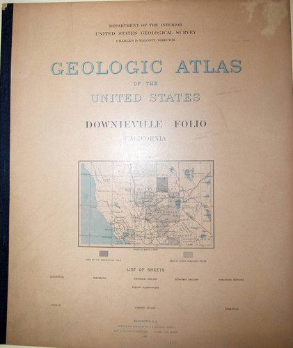 Geologic Atlas of the United States : Downieville folio, California