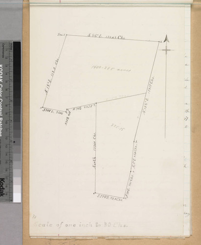 Rancho la Puente : S41 (Goodwin et al vs Rowland) - parcel map