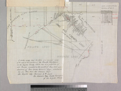 Rancho San Antonio : S65 - parcel of José del Carmen Lugo