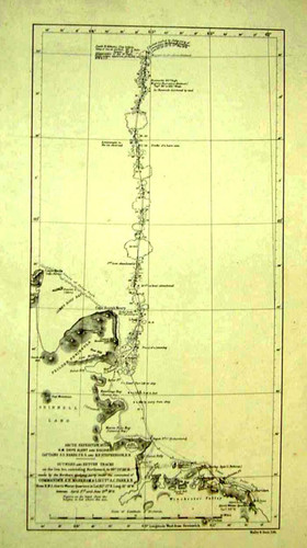 Outward and Return Tracks on the Sea Ice, extending Northward, to 83°20'26"N