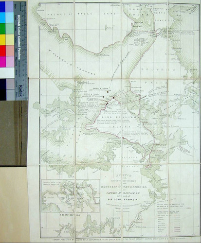 Sketch of the Recent Discoveries on the Northern Coast of America by Captain M. McClintock R.N. in Search of Sir John Franklin