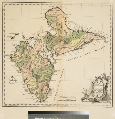 Guadaloupe one of the Caribbee Islands Subject to France in the West Indies, from the Best Authorities By T. Jefferys
