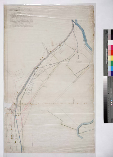 Map of the Millseat of Messrs Mellus Scott and Stearns