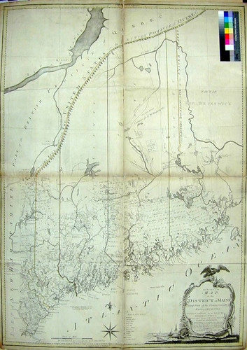 An Accurate Map of the District of Maine Being Part of the Commonwealth of Massachusetts
