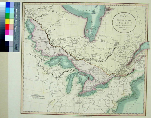 A New Map of Upper & Lower Canada, from the Latest Authorities by John Cary, Engraver. 1807