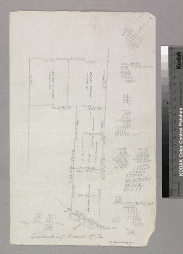 Rancho la Ballona : S87, partition of 1868 - showing Cripe family parcel