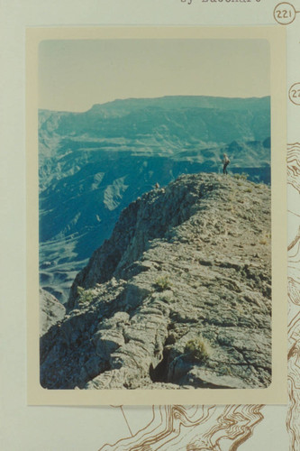 North summit of Diamond Peak with the left bank of the river above Mile 224 in the background