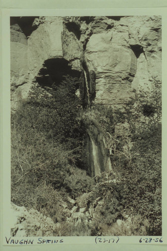 Vaughn Spring; head of Deer Creek — Calisphere